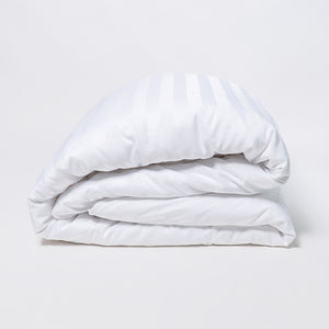 Linen and Homes Duvet Cover- PearlStripes