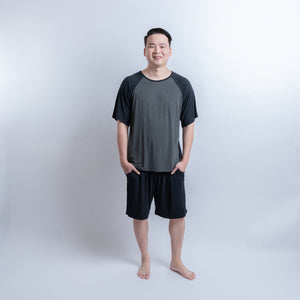 Men's Lounge (Shirt + Shorts) Set