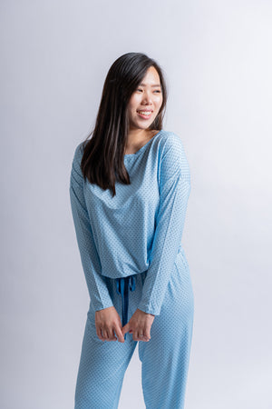 Cindy Polka Dot Set (Long Sleeves + Pants)