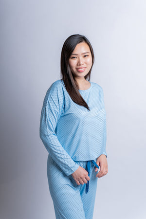 Cindy Polka Dot Set (Long Sleeves + Pants)