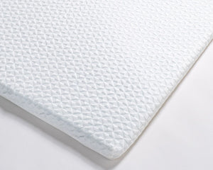 Memory Foam Mattress Topper with Cooling Removable Cover