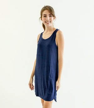 Melissa Sleeveless Roundneck Bamboo Nightgown