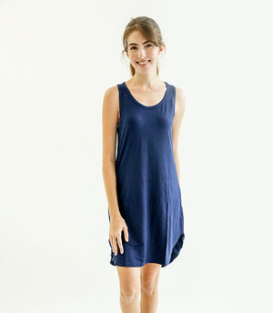 Melissa Sleeveless Roundneck Bamboo Nightgown