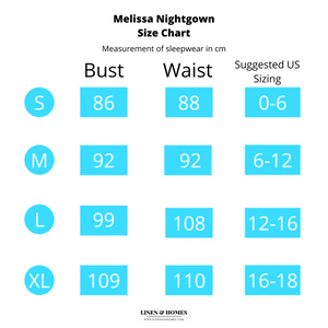 Melissa Sleeveless Roundneck Bamboo Nightgown