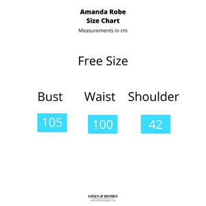 Amanda Lace Bamboo Robe