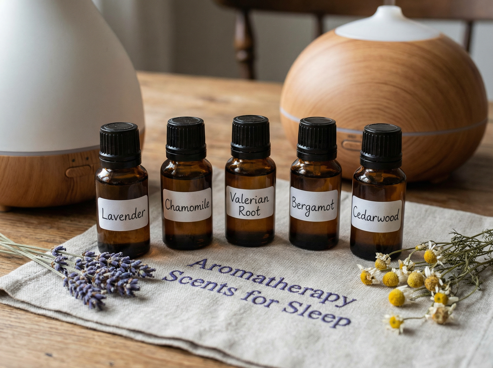 Aromatherapy Scents for Sleep: 5 Best Essential Oils