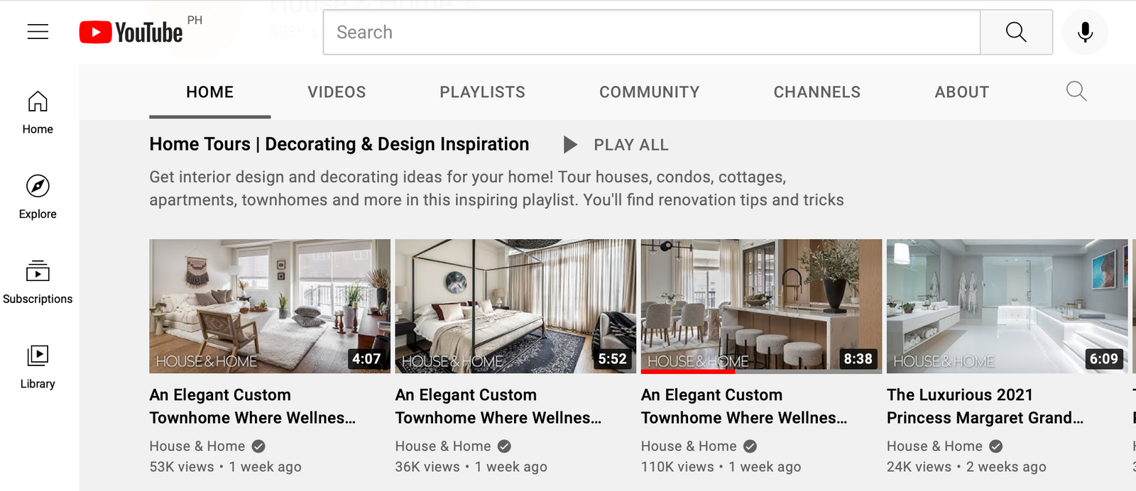 Our Favorite House Tours on YouTube