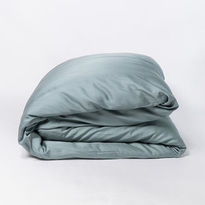 Linen and Homes Duvet Cover- Earthly Green