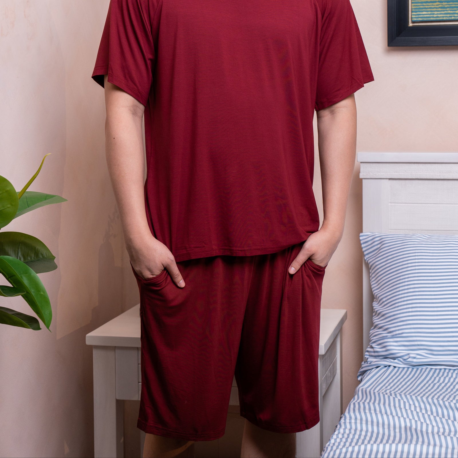 Ethan Bamboo Men's Lounge Shorts