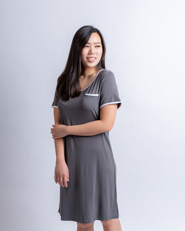 Gina Roundneck Bamboo Sleepshirt