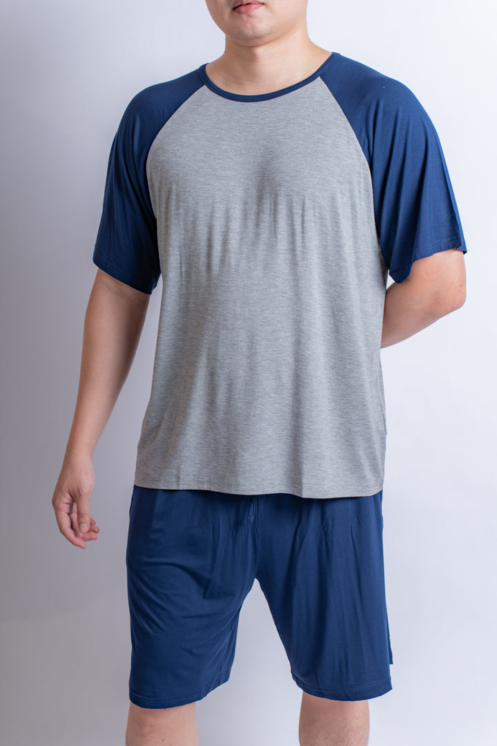 Men's Lounge (Shirt + Shorts) Set