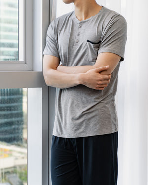 Linen & Homes_Bamboo Allen Sleepwear Set