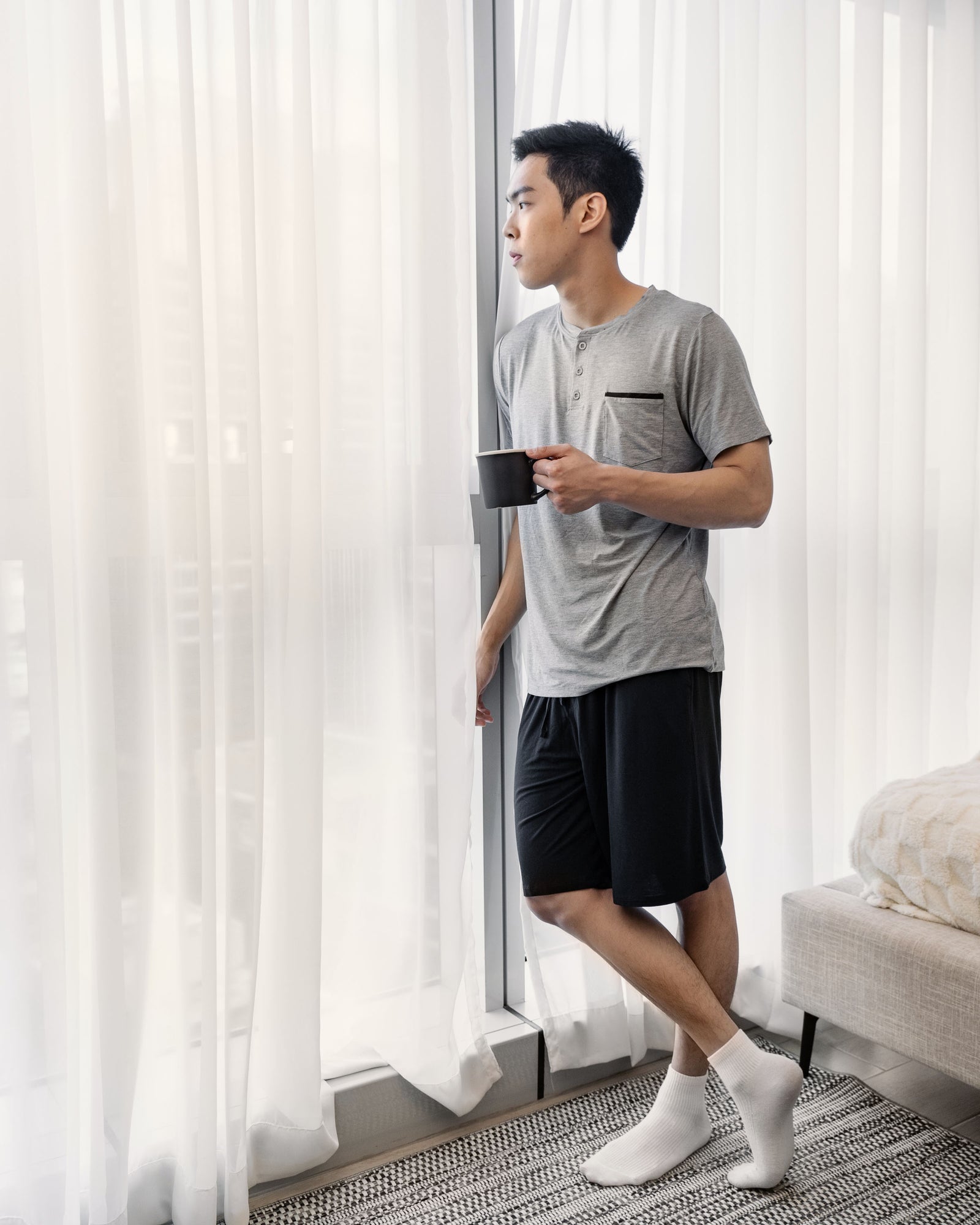 Linen & Homes_Bamboo Allen Sleepwear Set