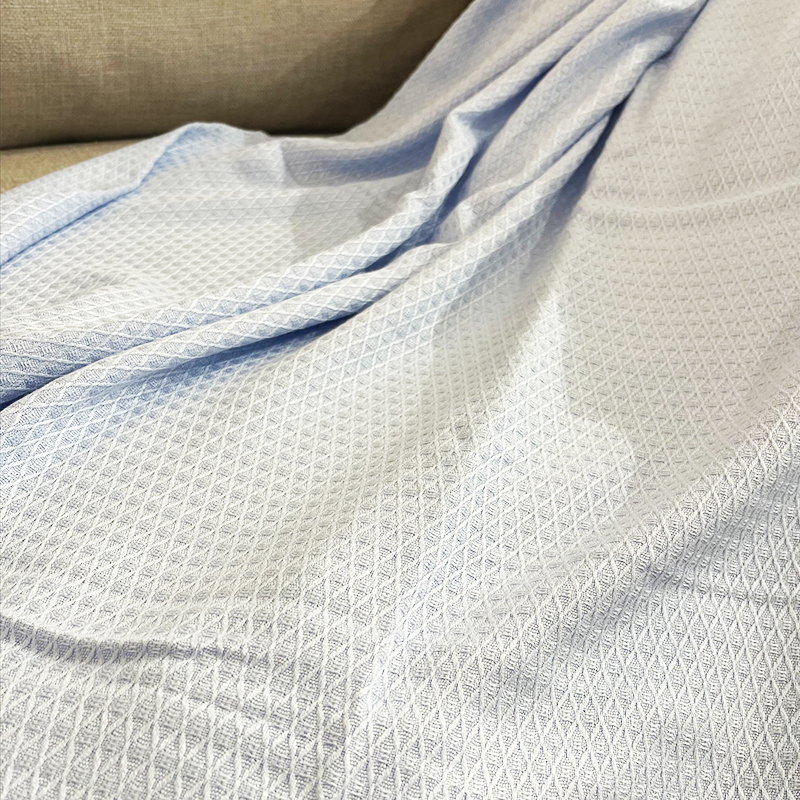 Bamboo Waffle Throw Blanket