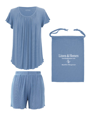 Annie Classic Roundneck Sleepwear Set (Tshirt + Shorts)