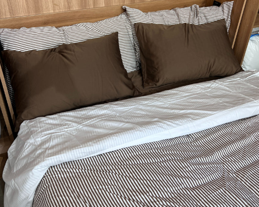 Mix and Match Coffee Stripes