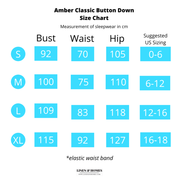 Amber Classic Button Down Sleepwear Set (Tshirt + Shorts)