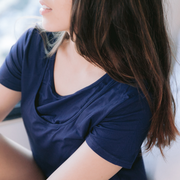 Angel Nursing Friendly Lounge Wear Set (Tshirt + Shorts)