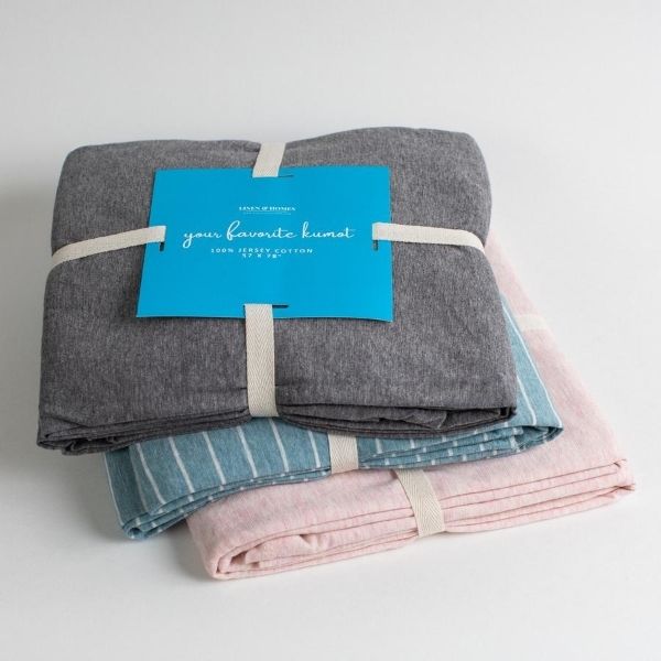 100% Jersey Cotton Throw Blanket