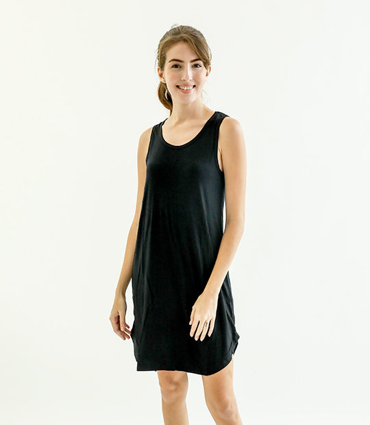 Melissa Sleeveless Roundneck Bamboo Nightgown