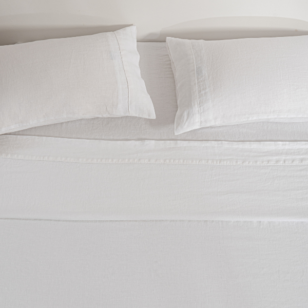 French Linen Textured Summer Coverlet